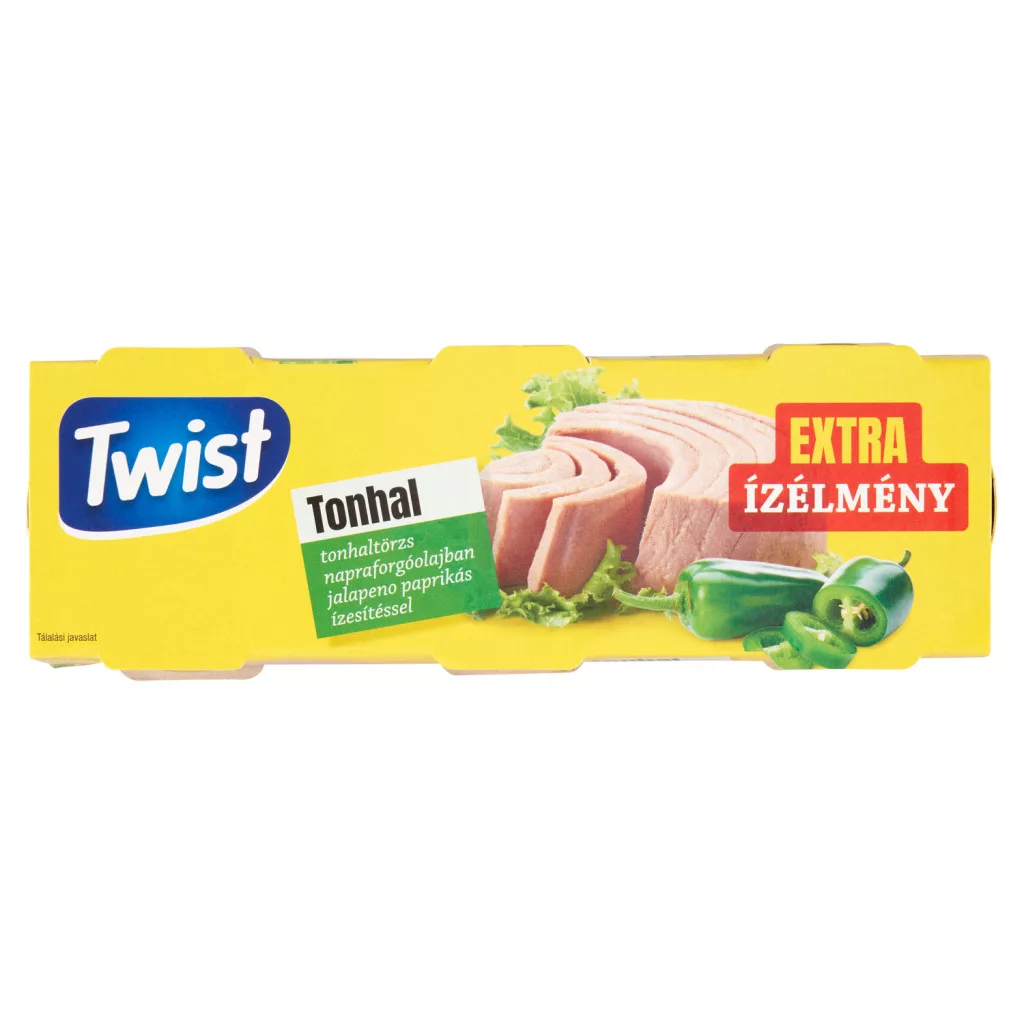 Twist tonhaltörzs napraforgóolajban jalapeno paprikás ízesítéssel