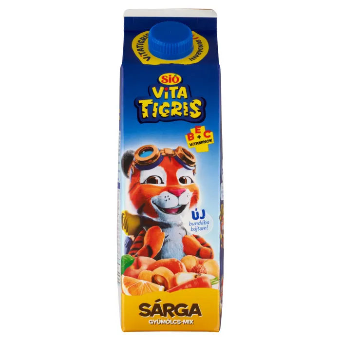 Sió Vitatigris sárga gyümölcs-mix vegyes gyümölcsital