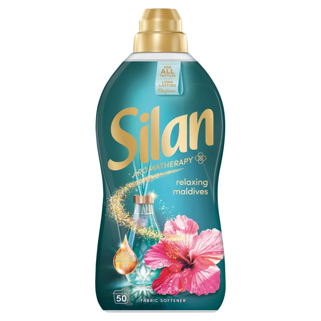 Silan Aromatherapy Relaxing Maldives textilöblítő koncentrátum 50 mosás