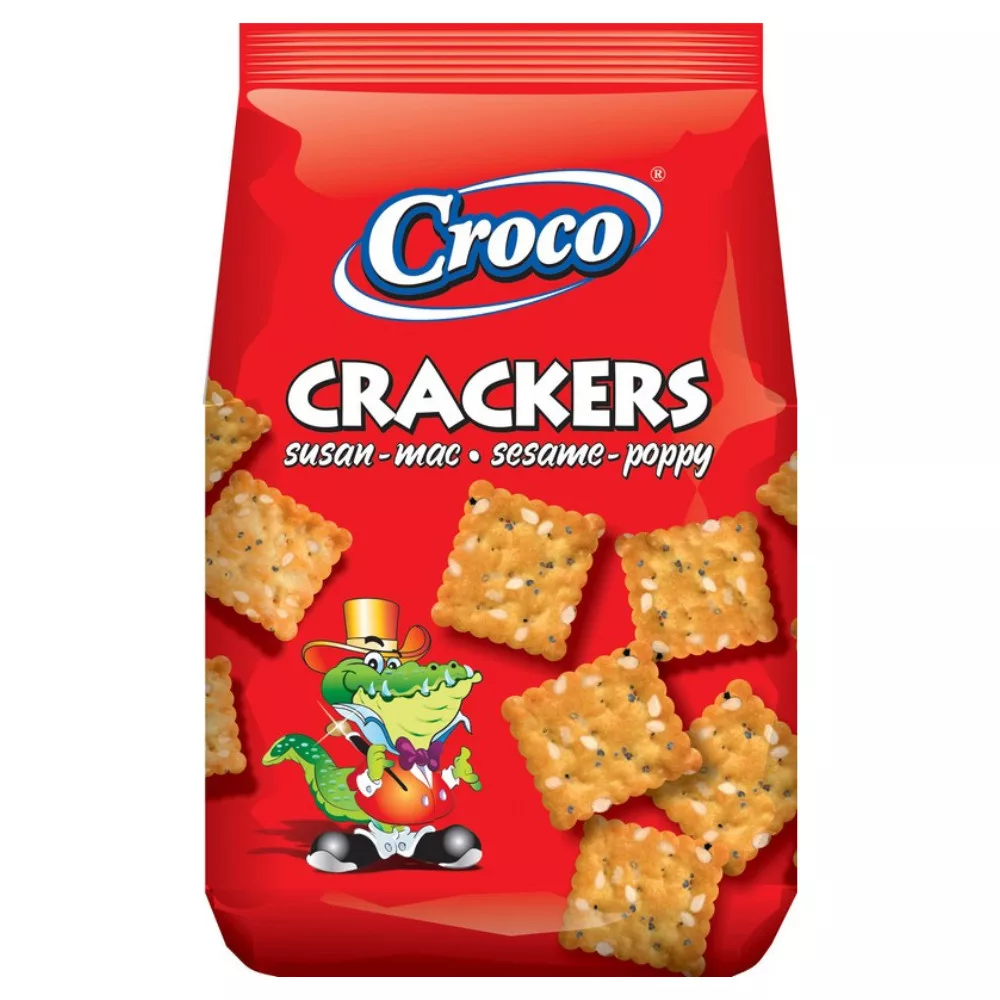 Croco kréker szezám-sós-mákos