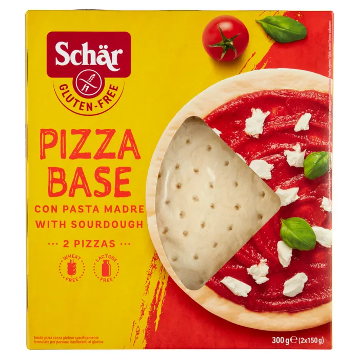 Schär gluténmentes pizza alap