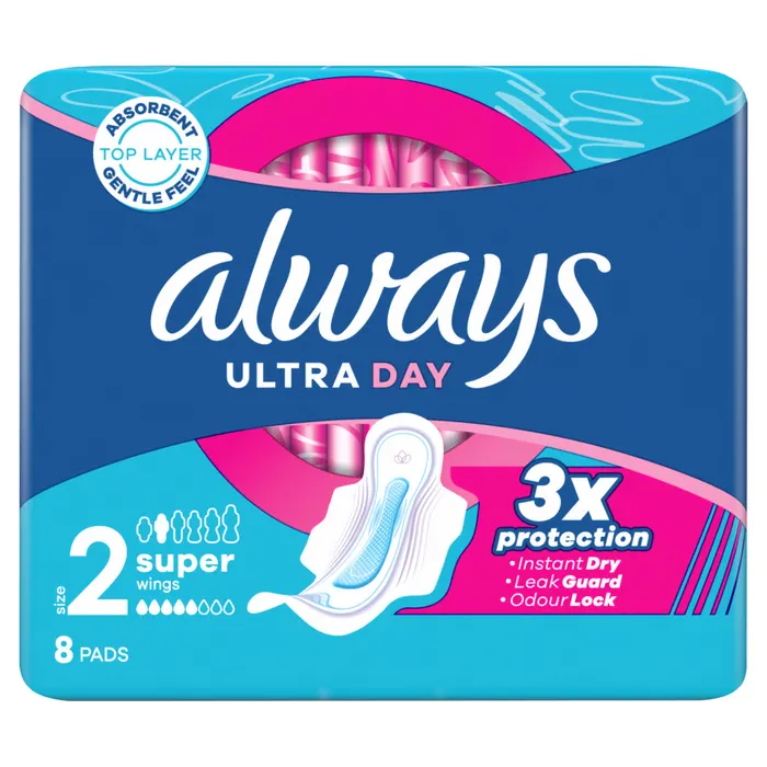 Always egészségügyi betét -os UltraDay Super S2