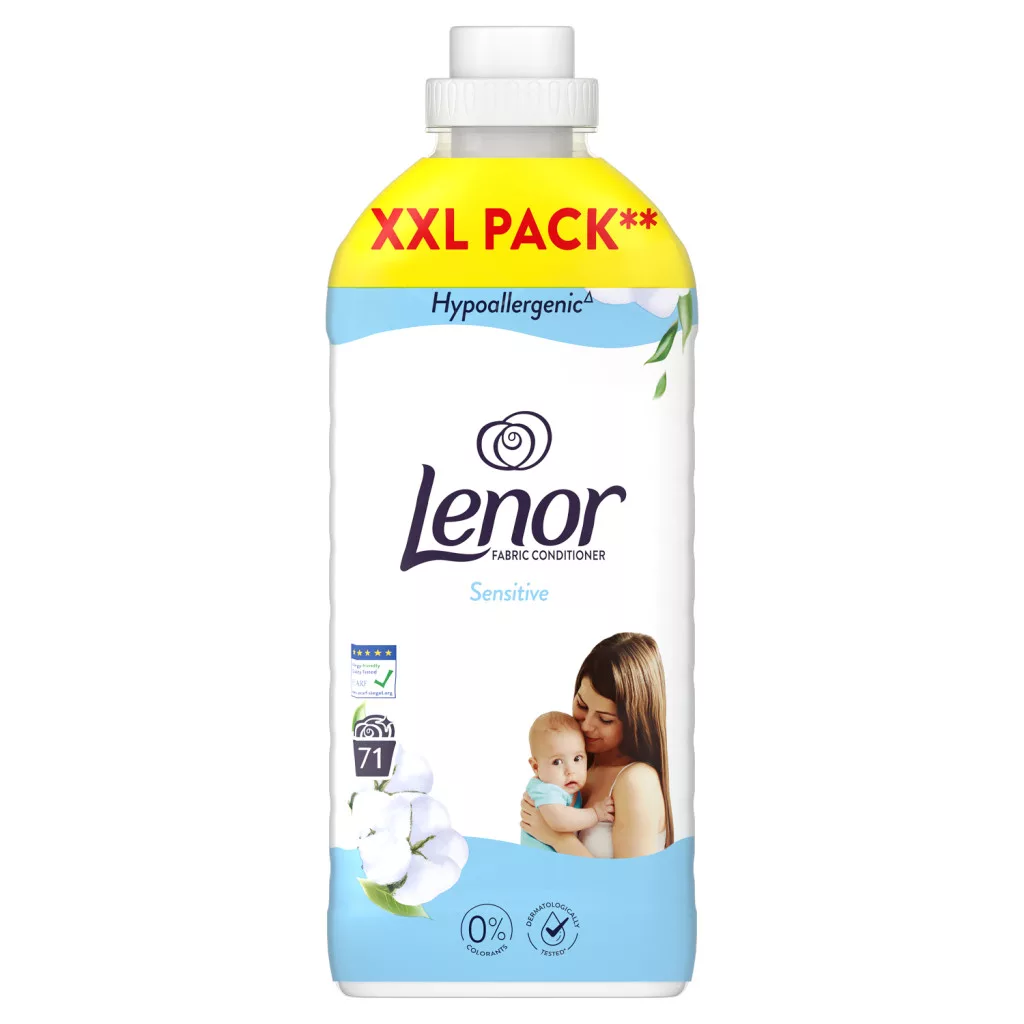 Lenor textilöblítő Sensitive 71 mosás