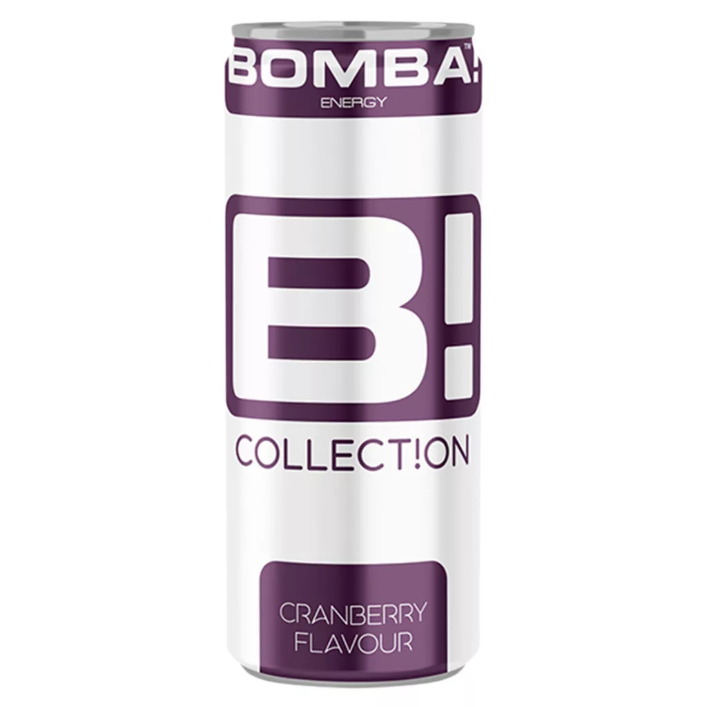 BOMBA! Collection Cranberry Flavour hőkezelt, feketeribizli-vörösáfonya-kardamom ízű ital