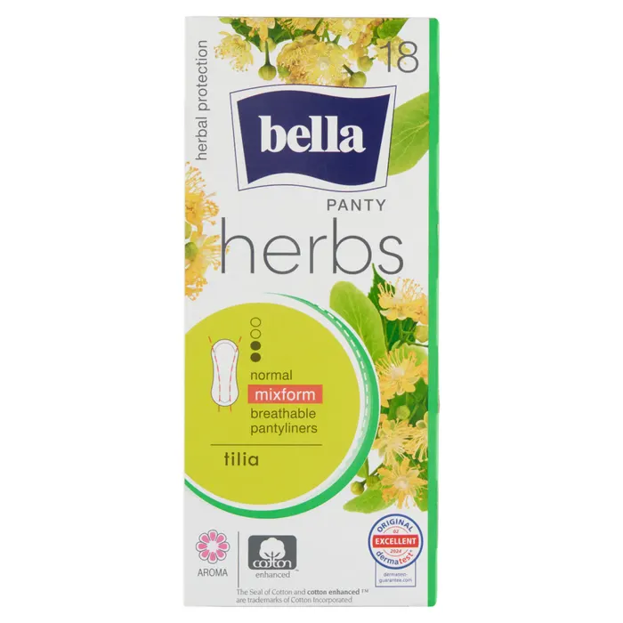 Bella Panty Herbs tisztasági betét Hársfavirág