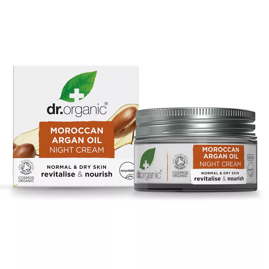 Dr.Organic arckrém marokkói argánolajjal éjszakai