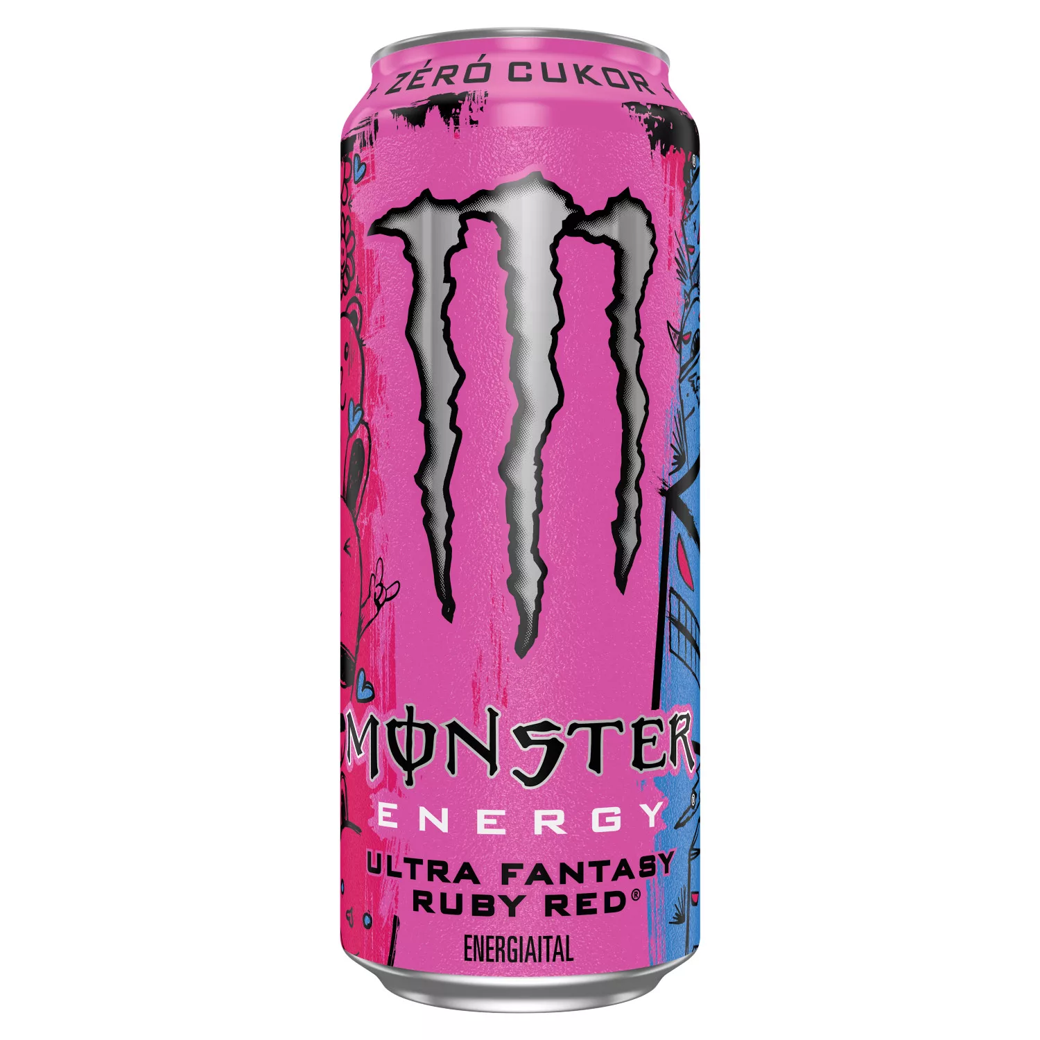 Monster Energy Ultra Fantasy Ruby Red szénsavas citrus ízű energiaital koffeinnel