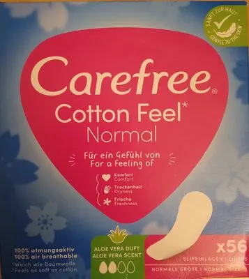 Cotton Feel Normal tisztasági betét aloe vera illattal