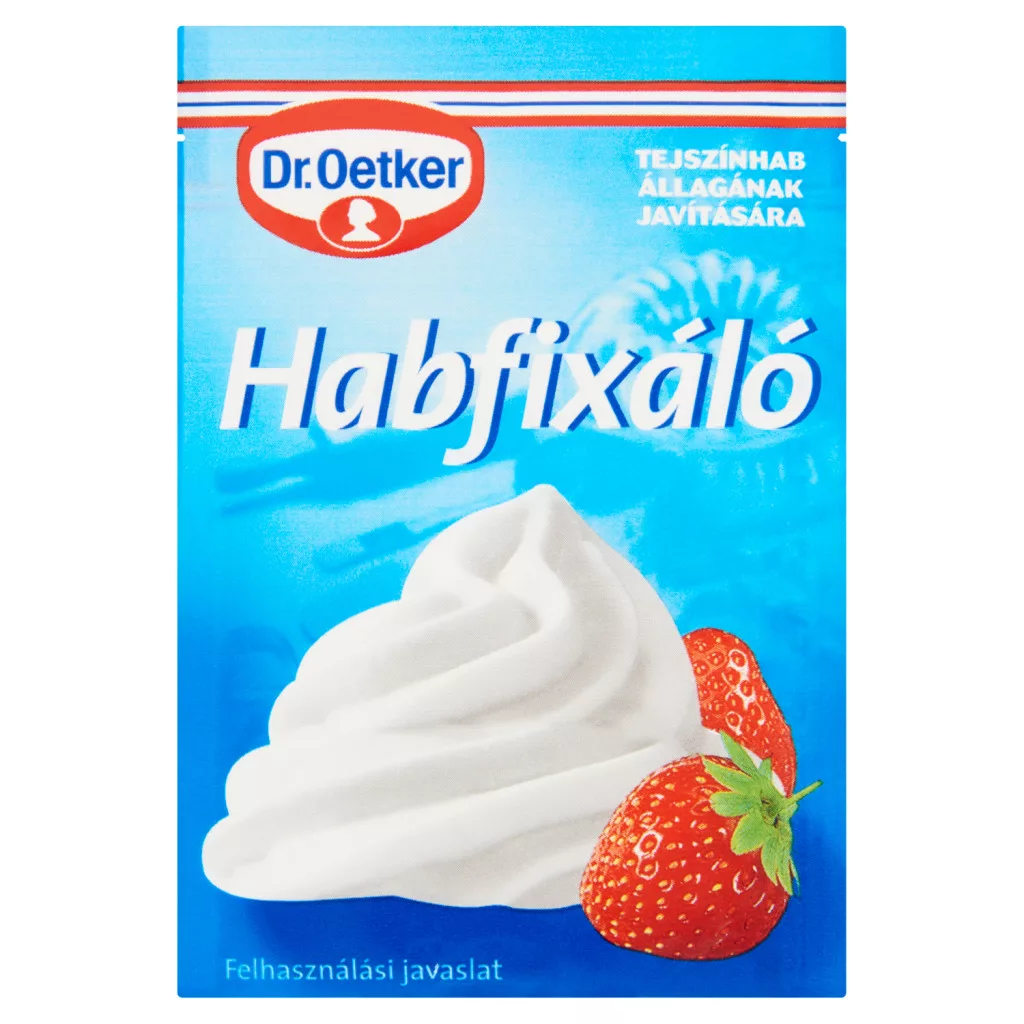 Dr. Oetker habfixáló