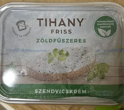 Friss zöldfűszeres szend.krém