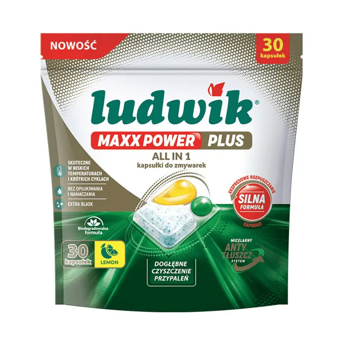 Ludwik mosogatógép kapszula Maxx Power Plus