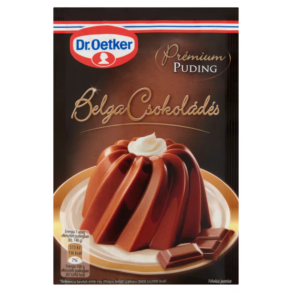 Dr. Oetker Prémium pudingpor belga csokoládés