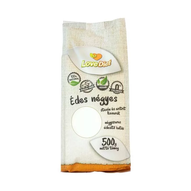 Love Diet édes négyes stevia + eritrit