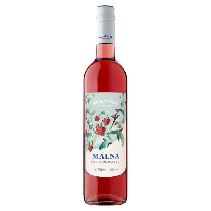 Kontyos édes alma-málnabor 9%