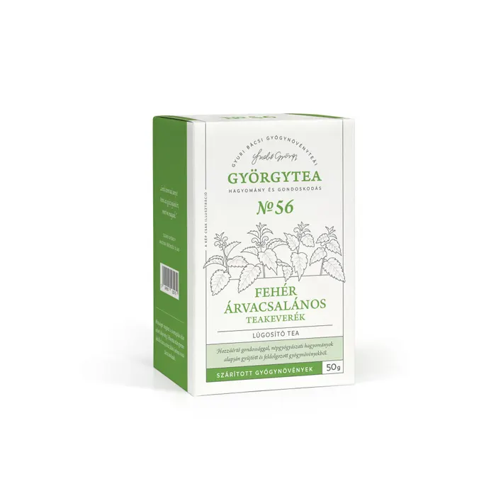 Györgytea teakeverék fehér árvacsalános