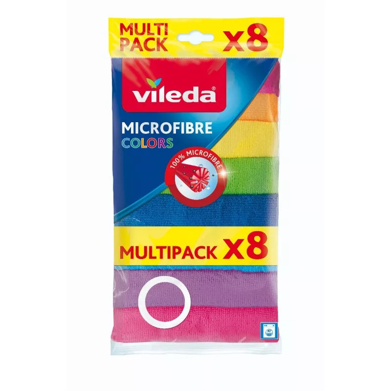 Vileda Color mikroszálas törlőkendő 8 színű -os
