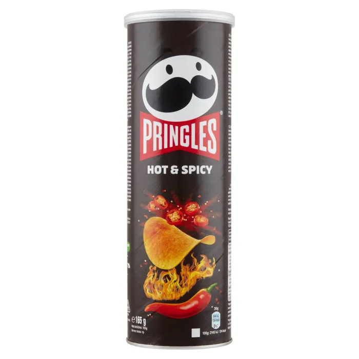 Pringles csípős ízesítésű sós snack
