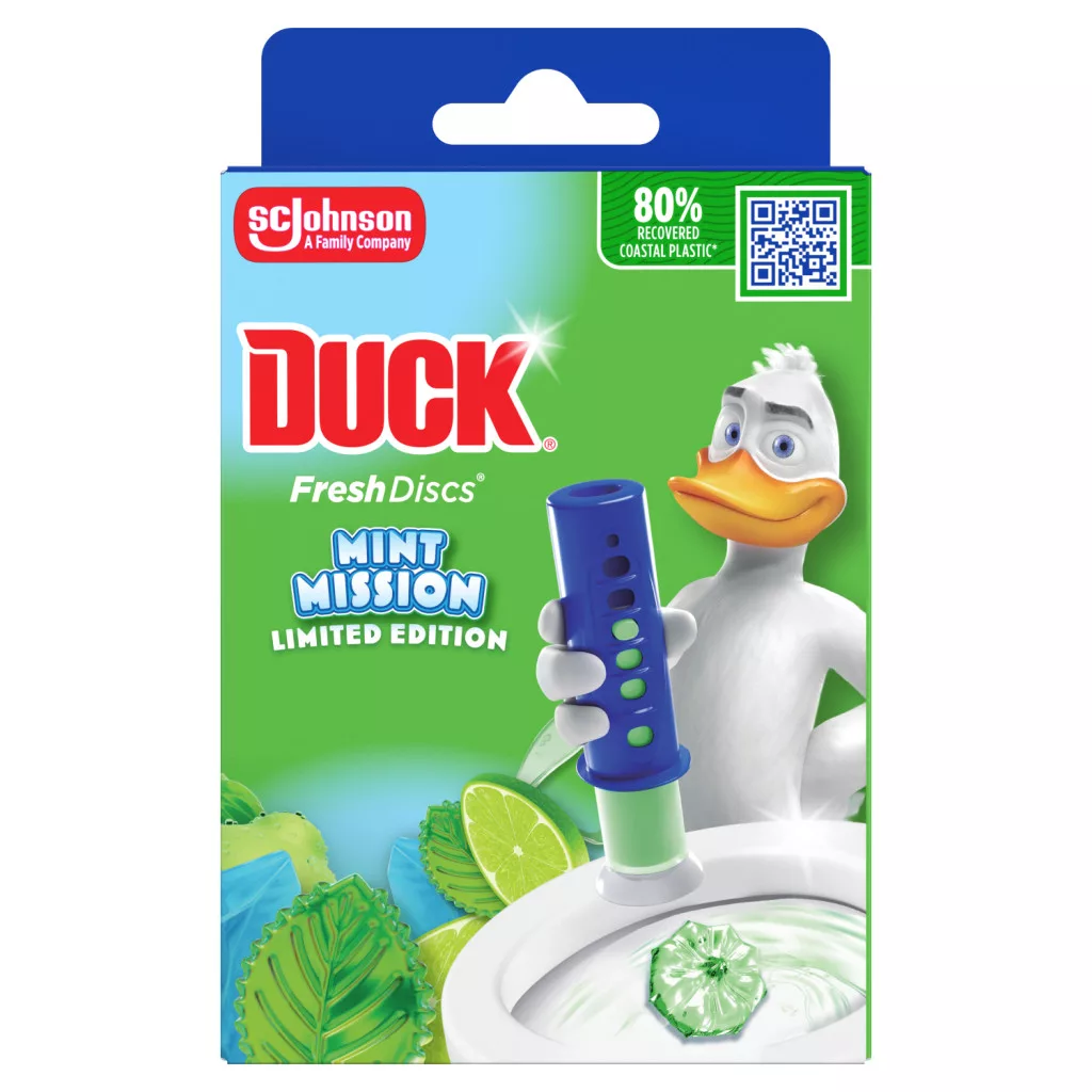 Duck Fresh Discs Mint Mission WC-öblítő korong