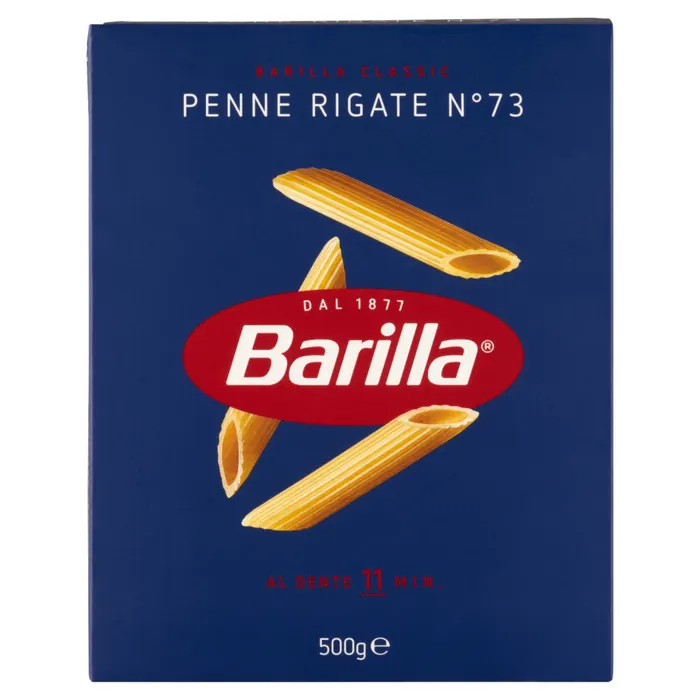 Barilla Penne Rigate apró durum száraztészta