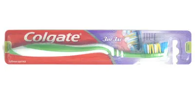 ZigZag közepes sörtéjű fogkefe