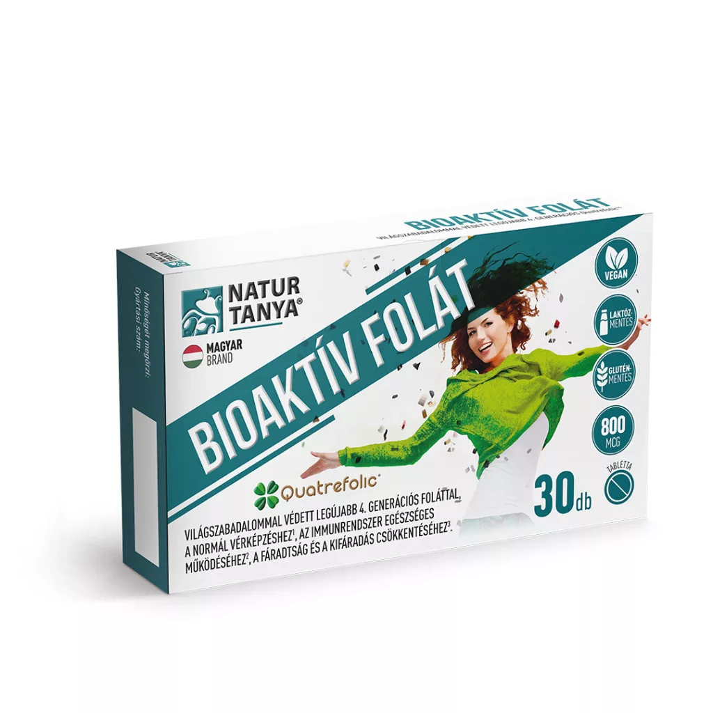 Natur Tanya bioaktív folát tabletta vegán