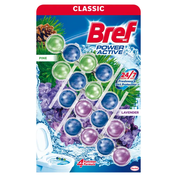 Bref Power Aktiv Pine/Lavender WC frissítő