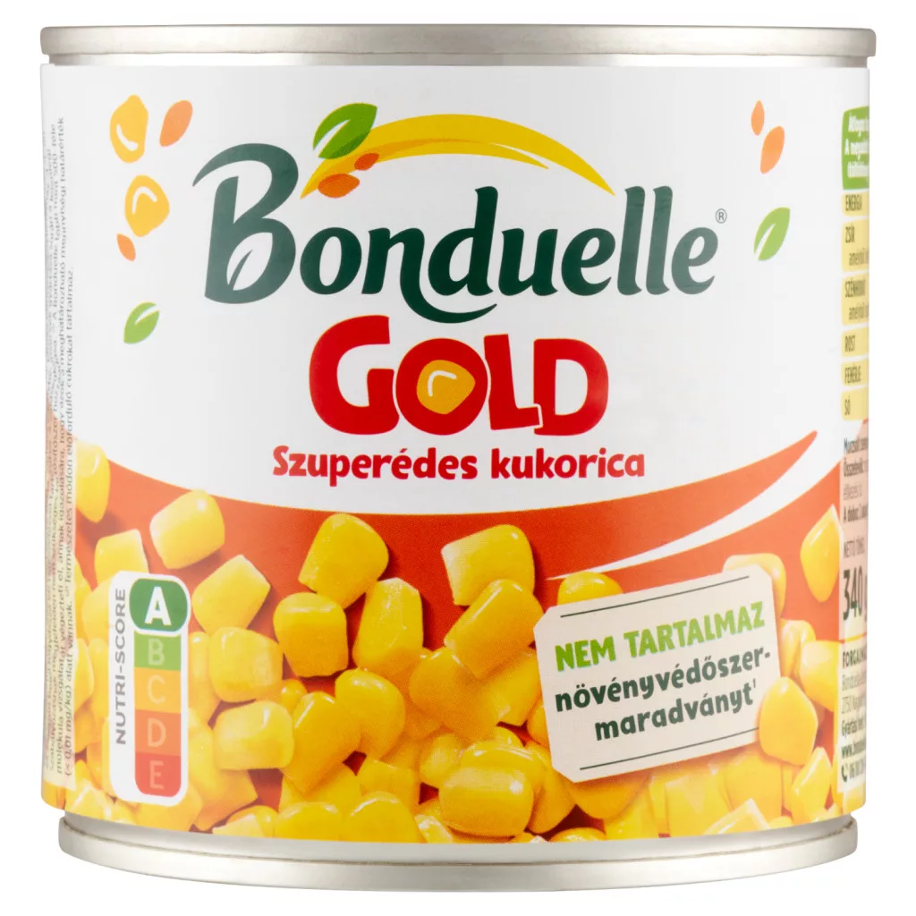 Bonduelle Gold szuperédes morzsolt csemegekukorica