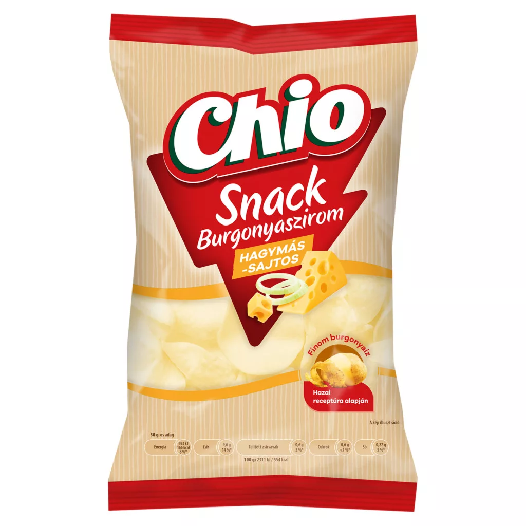 Chio Snack hagymás-sajtos ízű burgonyaszirom