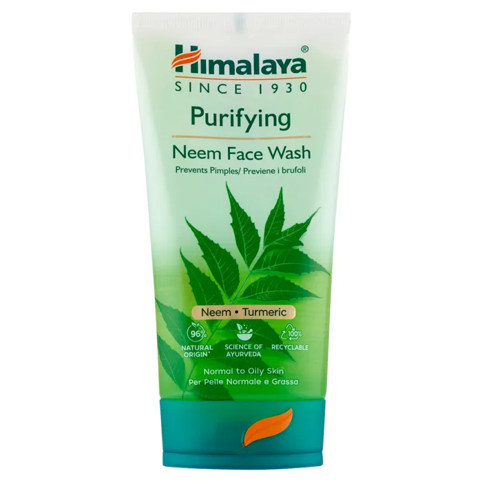 Himalaya Nim tisztító arclemosó gél normál és zsíros bőrre