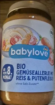 Bio junior menü zöldségfélék rizzsel és pulykával, 8. hónapos kortól