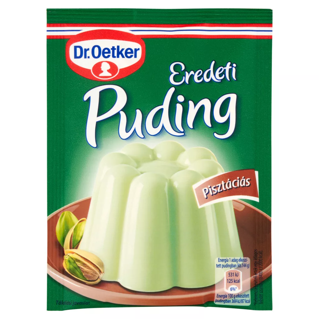 Dr. Oetker Eredeti Puding pisztáciás pudingpor