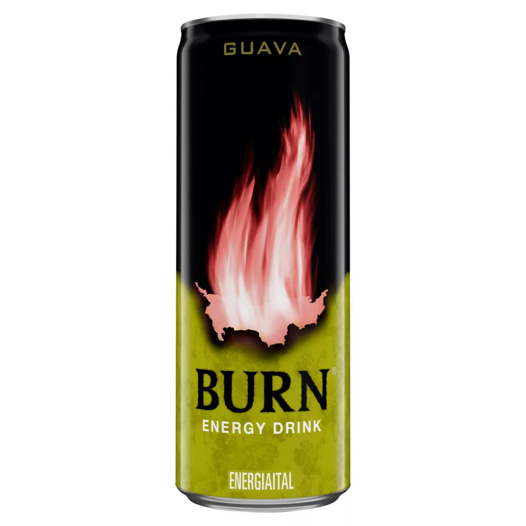 Burn Guava szénsavas guava ízű energiaital