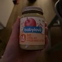 Bio bébidesszert alma teljes értékű gabonapehellyel, 6. hónapos kortól