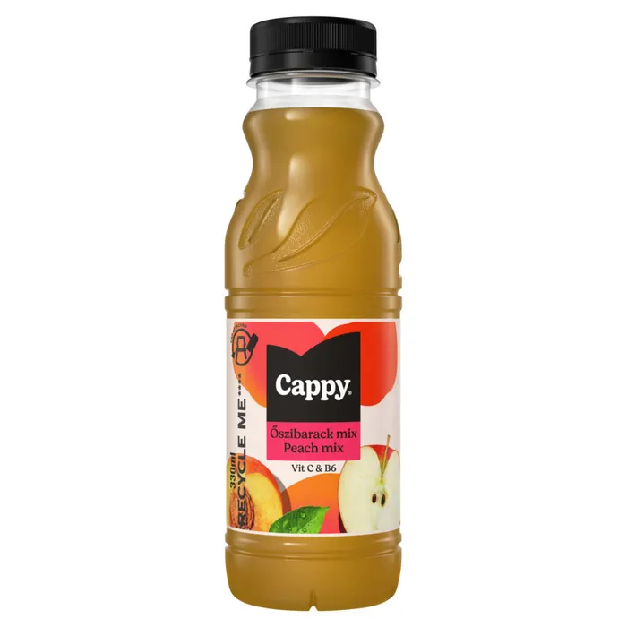 Cappy Őszibarack mix gyümölcsital őszibarackpüré és almalé sűrítményből