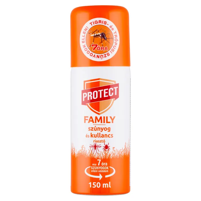 Protect Family szúnyog- és kullancsriasztó aeroszol citrus illattal
