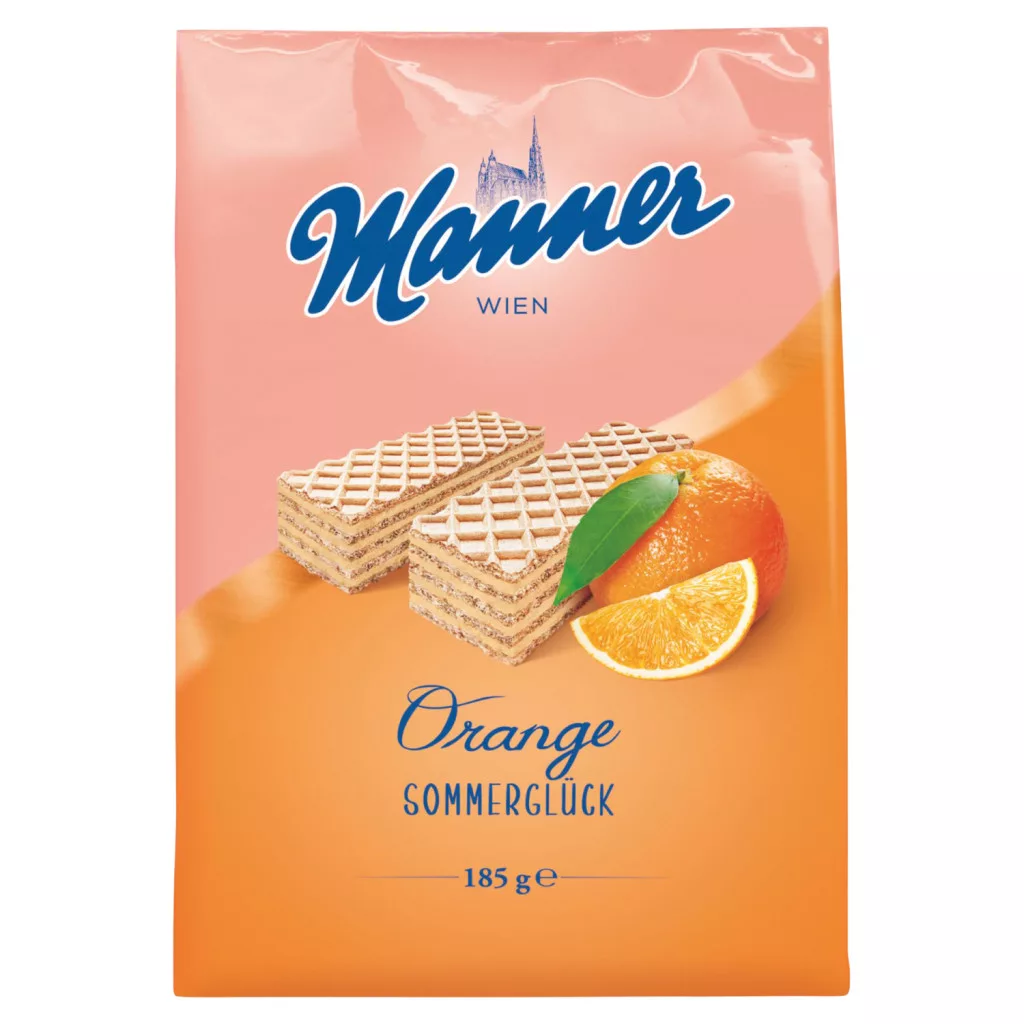 Manner narancsos nyári ostya
