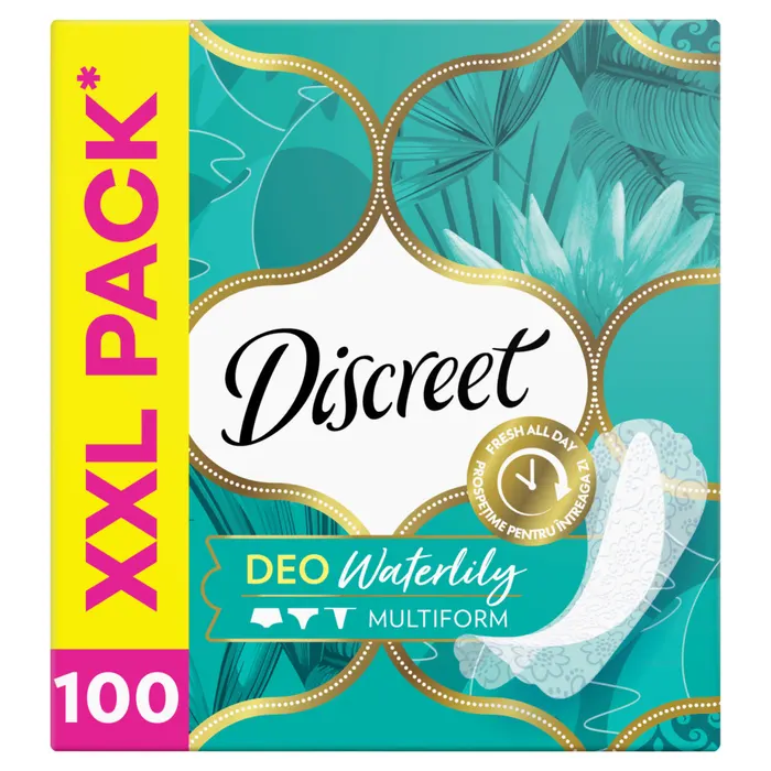 Discreet Légáteresztő Multiform Waterlilly Tisztasági Betétek 5x100