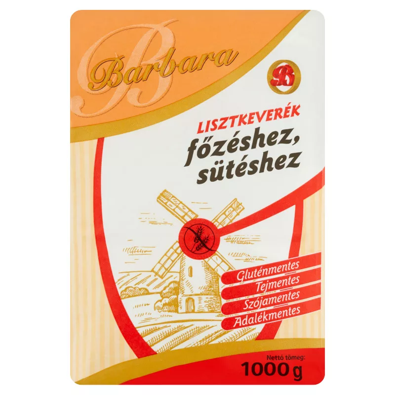 Barbara lisztkeverék főzéshez, sütéshez