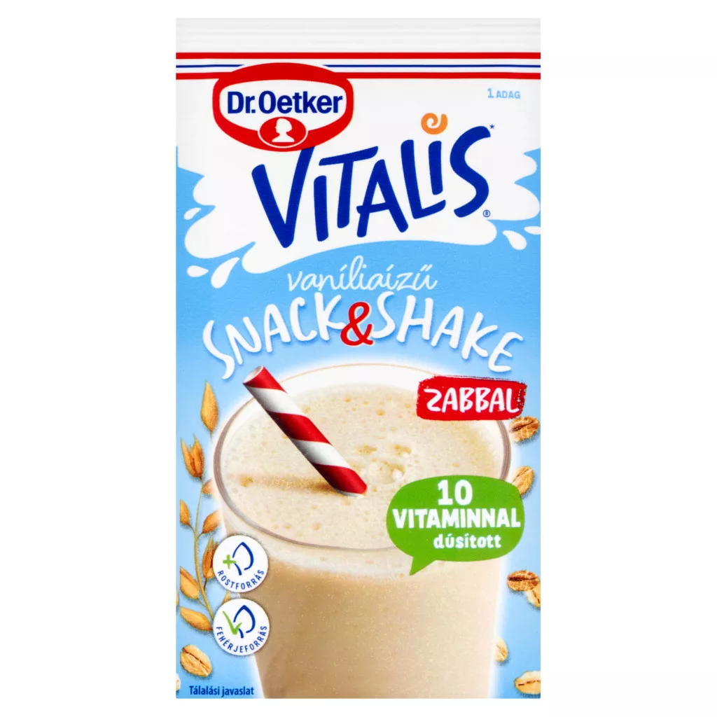 Dr. Oetker Snack&Shake vaníliaízű italpor