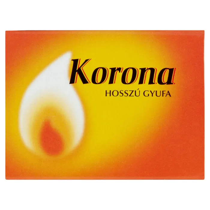 Korona hosszú biztonsági gyufa