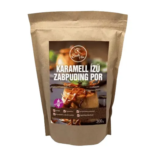 Szafi Free zabpuding por karamell ízű gm, vegán