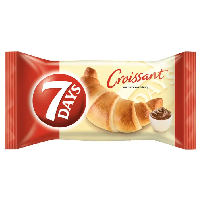 7Days croissant kakaós töltelékkel