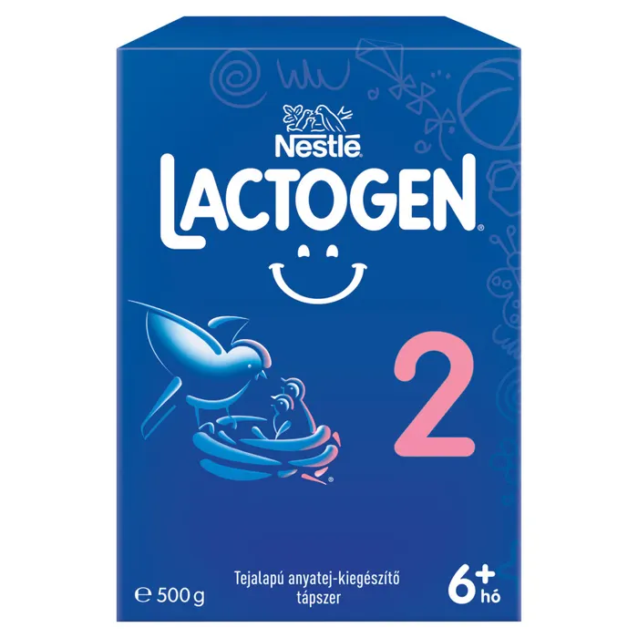 Lactogen 2 tejalapú anyatej-kiegészítő tápszer 6+ hó