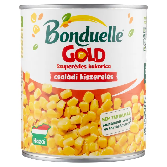 Bonduelle Gold szuperédes morzsolt kukorica