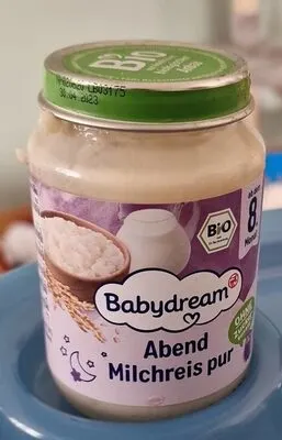 Babydream bio 8 hónapos kortól natur tejberizs