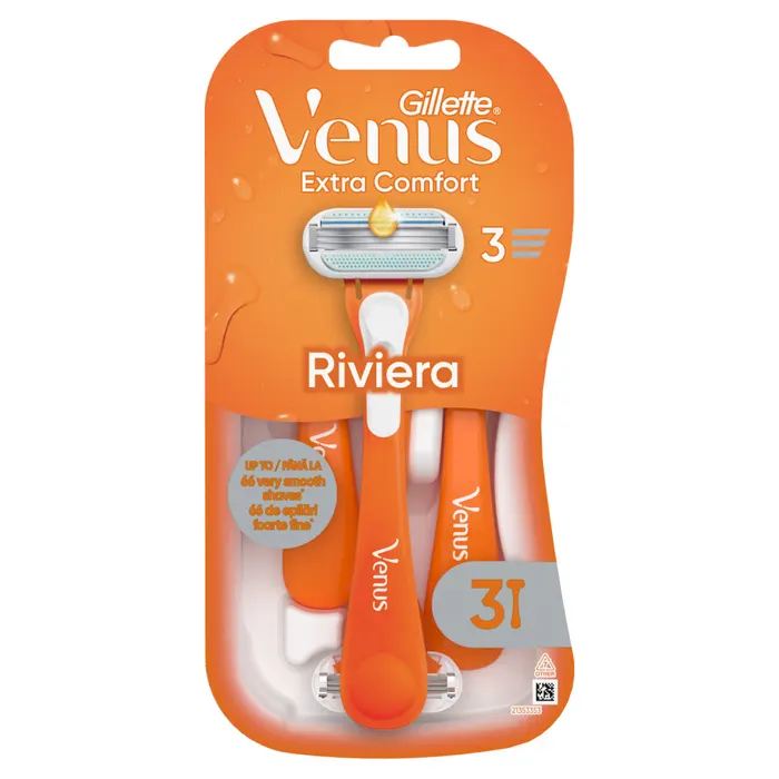 Gillette Venus Extra Comfort Riviera Eldobható Borotva /Csomag