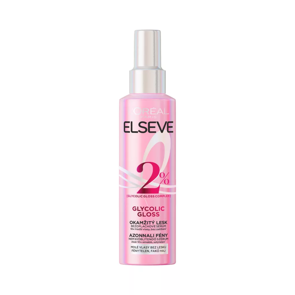 Elseve Glycolic Gloss szérum az azonnali fényességért
