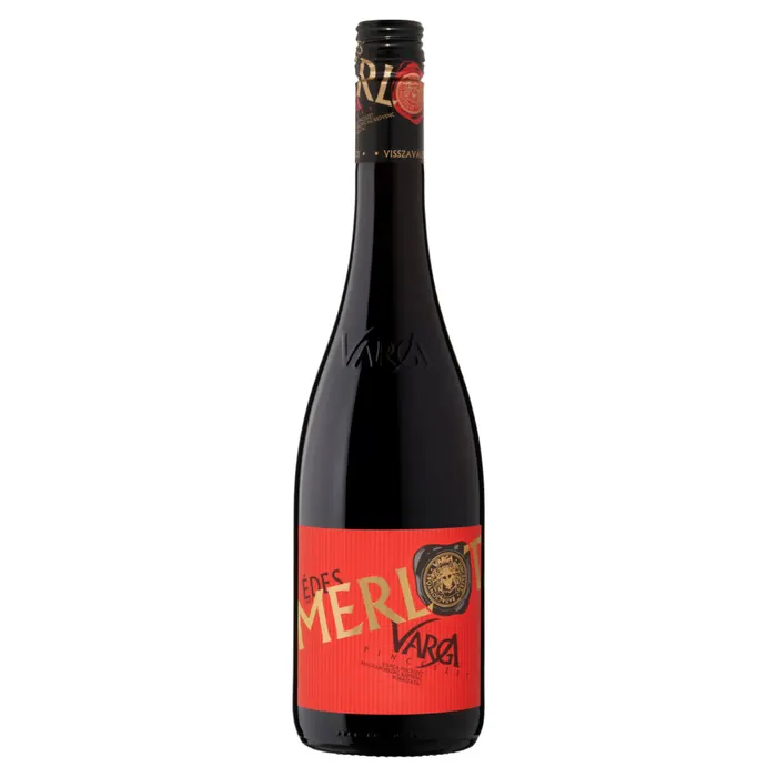Varga Merlot édes vörösbor