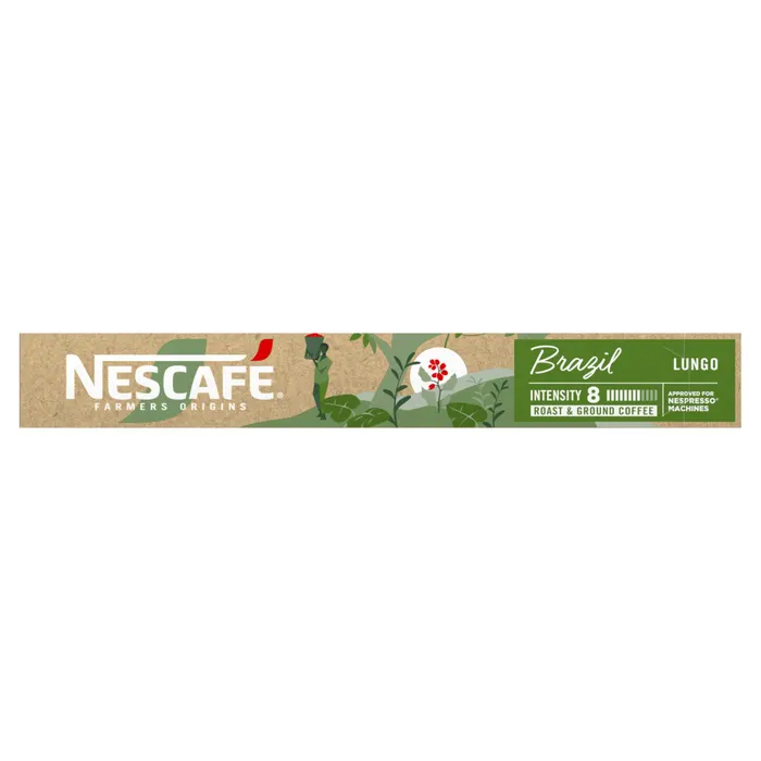 NESCAFÉ Farmers Origins Brazil őrölt pörkölt kávé kapszula