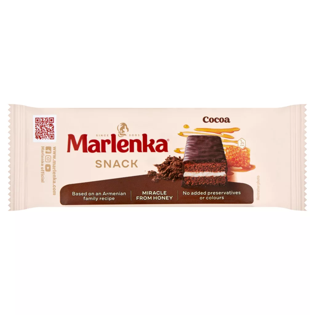 Marlenka mézes kakaós snack